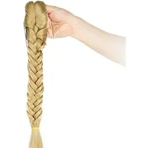 ✨20” ASH BLONDE JAW CLIP FISHTAIL PONYTAIL…NEW Accessories | 2 Ash Blonde Jaw Clip Fishtail Ponytailnew  main image 2
